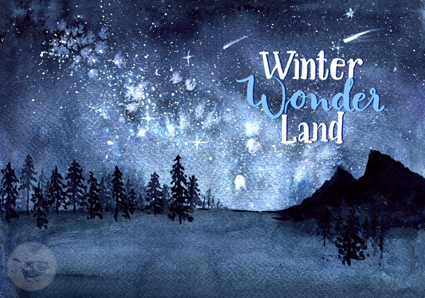 Postkarte "WinterWonderLand"