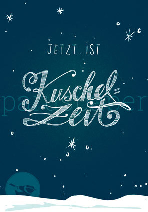 Postkarte "Kuschelzeit"